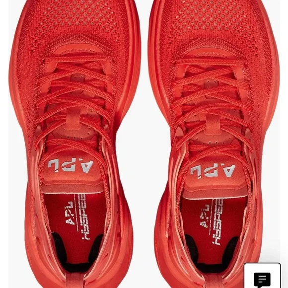 APL | Shoes | Apl Hyspeed Red Running Shoes | Poshmark